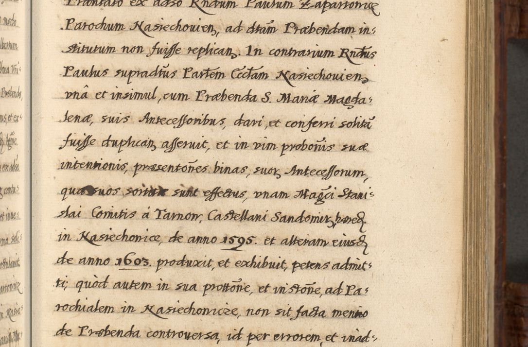 Zdjęcie nr 414 dla obiektu archiwalnego: Acta episcopalia R. D. Jacobi Zadzik, episcopi Cracoviensis et ducis Severiae annorum 1639 et 1640. Volumen II