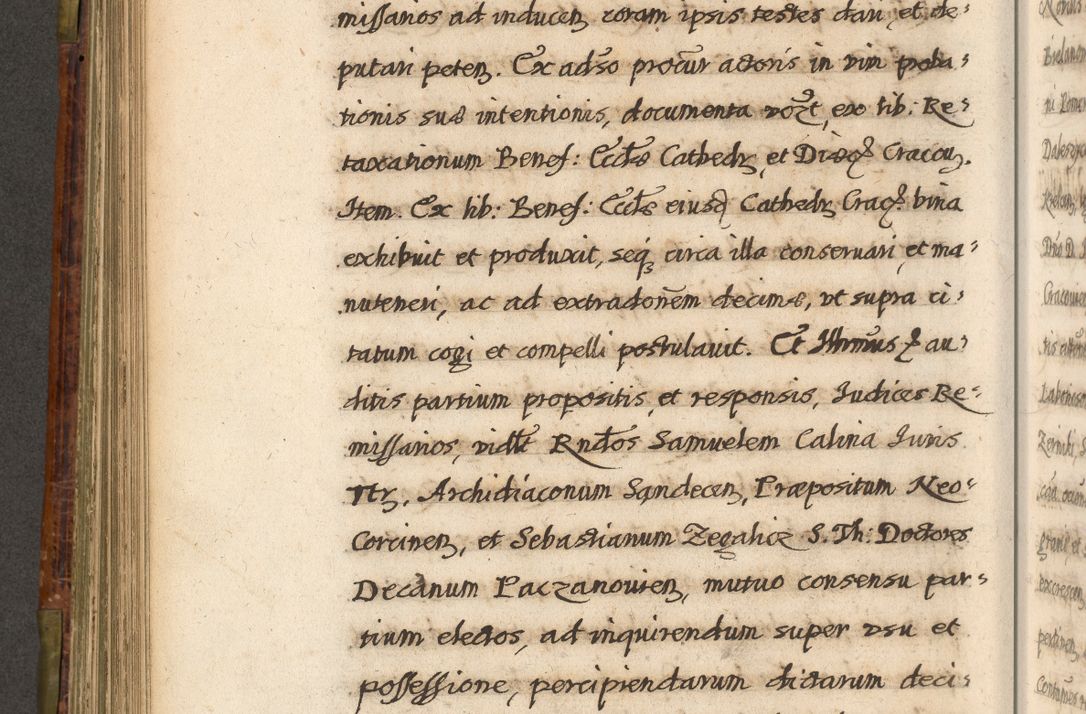 Zdjęcie nr 417 dla obiektu archiwalnego: Acta episcopalia R. D. Jacobi Zadzik, episcopi Cracoviensis et ducis Severiae annorum 1639 et 1640. Volumen II