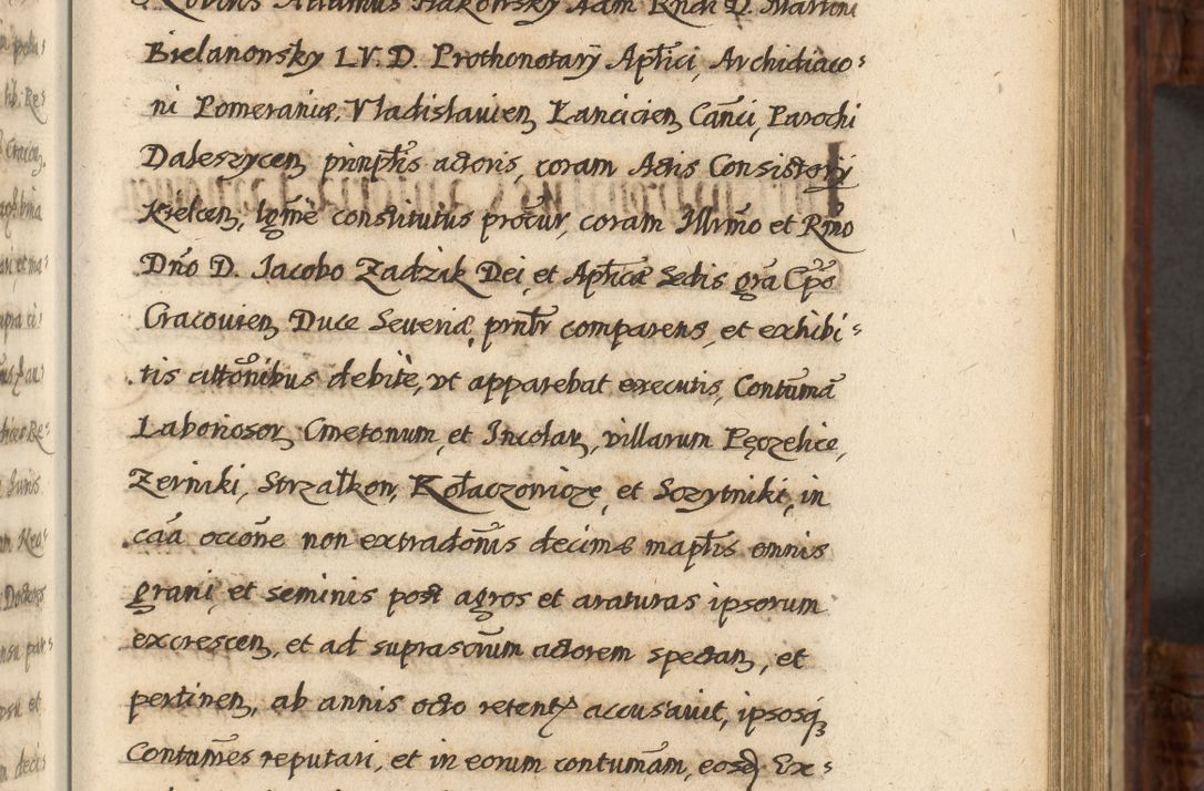 Zdjęcie nr 418 dla obiektu archiwalnego: Acta episcopalia R. D. Jacobi Zadzik, episcopi Cracoviensis et ducis Severiae annorum 1639 et 1640. Volumen II
