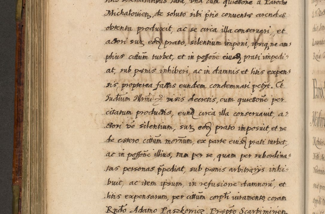 Zdjęcie nr 611 dla obiektu archiwalnego: Acta episcopalia R. D. Jacobi Zadzik, episcopi Cracoviensis et ducis Severiae annorum 1639 et 1640. Volumen II