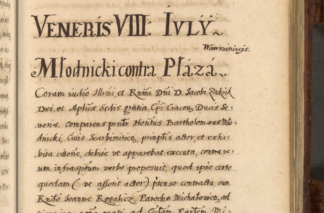 Zdjęcie nr 610 dla obiektu archiwalnego: Acta episcopalia R. D. Jacobi Zadzik, episcopi Cracoviensis et ducis Severiae annorum 1639 et 1640. Volumen II