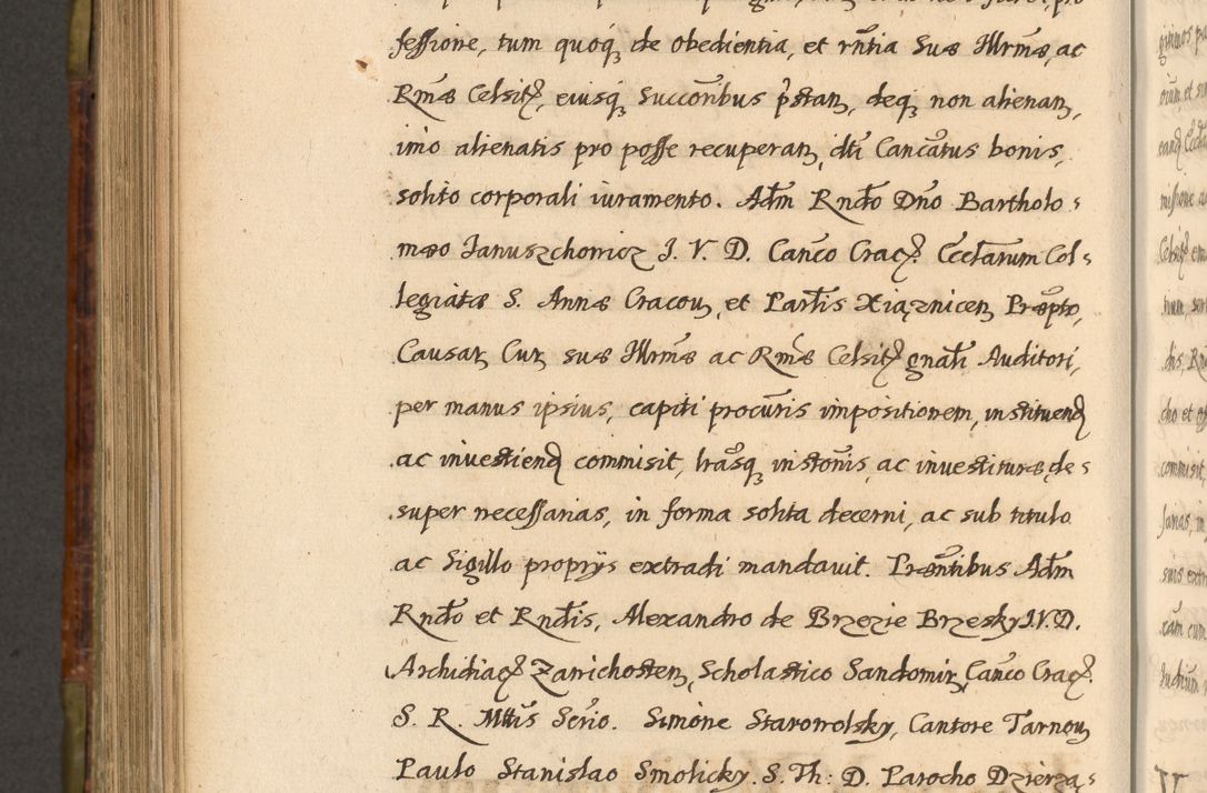 Zdjęcie nr 807 dla obiektu archiwalnego: Acta episcopalia R. D. Jacobi Zadzik, episcopi Cracoviensis et ducis Severiae annorum 1639 et 1640. Volumen II