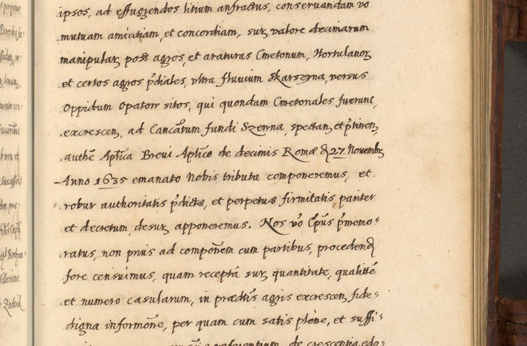 Zdjęcie nr 804 dla obiektu archiwalnego: Acta episcopalia R. D. Jacobi Zadzik, episcopi Cracoviensis et ducis Severiae annorum 1639 et 1640. Volumen II