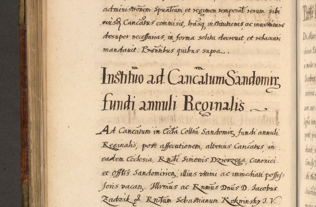 Zdjęcie nr 797 dla obiektu archiwalnego: Acta episcopalia R. D. Jacobi Zadzik, episcopi Cracoviensis et ducis Severiae annorum 1639 et 1640. Volumen II