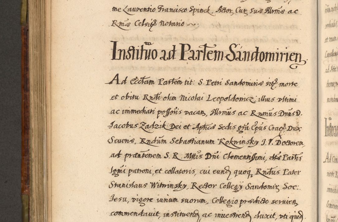 Zdjęcie nr 795 dla obiektu archiwalnego: Acta episcopalia R. D. Jacobi Zadzik, episcopi Cracoviensis et ducis Severiae annorum 1639 et 1640. Volumen II