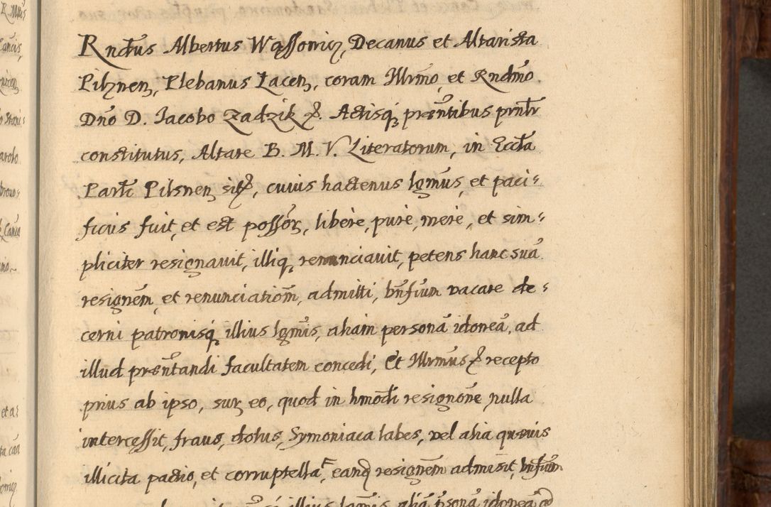 Zdjęcie nr 792 dla obiektu archiwalnego: Acta episcopalia R. D. Jacobi Zadzik, episcopi Cracoviensis et ducis Severiae annorum 1639 et 1640. Volumen II
