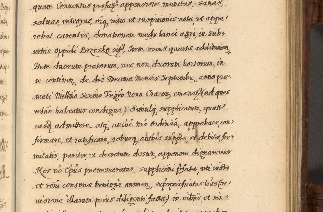 Zdjęcie nr 790 dla obiektu archiwalnego: Acta episcopalia R. D. Jacobi Zadzik, episcopi Cracoviensis et ducis Severiae annorum 1639 et 1640. Volumen II