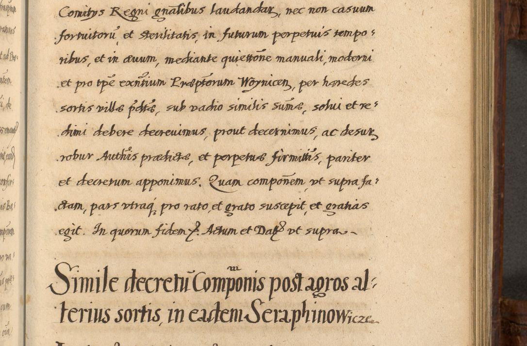 Zdjęcie nr 784 dla obiektu archiwalnego: Acta episcopalia R. D. Jacobi Zadzik, episcopi Cracoviensis et ducis Severiae annorum 1639 et 1640. Volumen II