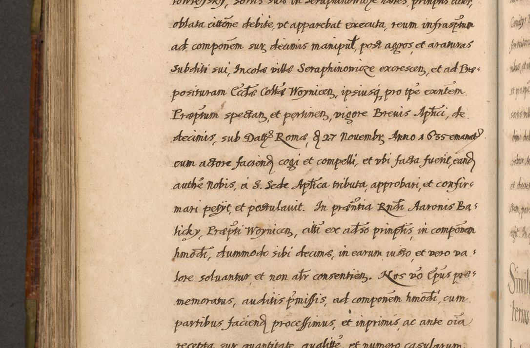 Zdjęcie nr 783 dla obiektu archiwalnego: Acta episcopalia R. D. Jacobi Zadzik, episcopi Cracoviensis et ducis Severiae annorum 1639 et 1640. Volumen II