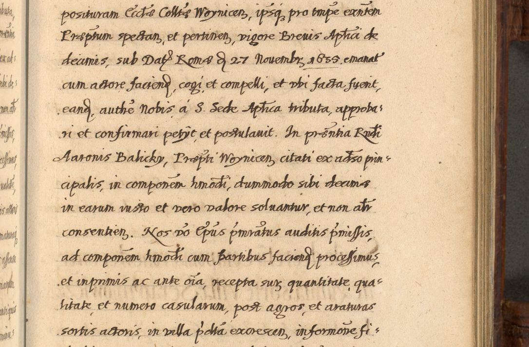 Zdjęcie nr 786 dla obiektu archiwalnego: Acta episcopalia R. D. Jacobi Zadzik, episcopi Cracoviensis et ducis Severiae annorum 1639 et 1640. Volumen II