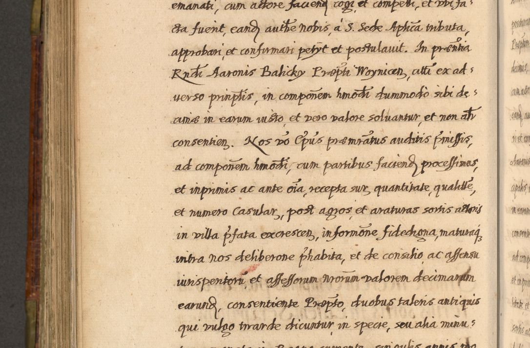 Zdjęcie nr 785 dla obiektu archiwalnego: Acta episcopalia R. D. Jacobi Zadzik, episcopi Cracoviensis et ducis Severiae annorum 1639 et 1640. Volumen II