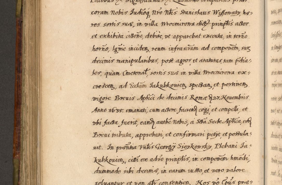 Zdjęcie nr 779 dla obiektu archiwalnego: Acta episcopalia R. D. Jacobi Zadzik, episcopi Cracoviensis et ducis Severiae annorum 1639 et 1640. Volumen II