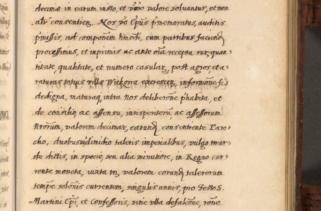 Zdjęcie nr 776 dla obiektu archiwalnego: Acta episcopalia R. D. Jacobi Zadzik, episcopi Cracoviensis et ducis Severiae annorum 1639 et 1640. Volumen II