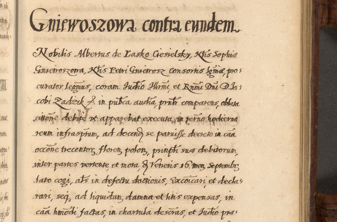 Zdjęcie nr 774 dla obiektu archiwalnego: Acta episcopalia R. D. Jacobi Zadzik, episcopi Cracoviensis et ducis Severiae annorum 1639 et 1640. Volumen II