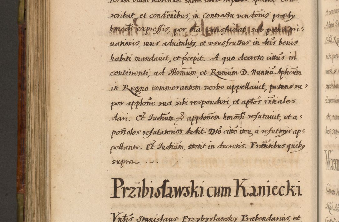 Zdjęcie nr 771 dla obiektu archiwalnego: Acta episcopalia R. D. Jacobi Zadzik, episcopi Cracoviensis et ducis Severiae annorum 1639 et 1640. Volumen II