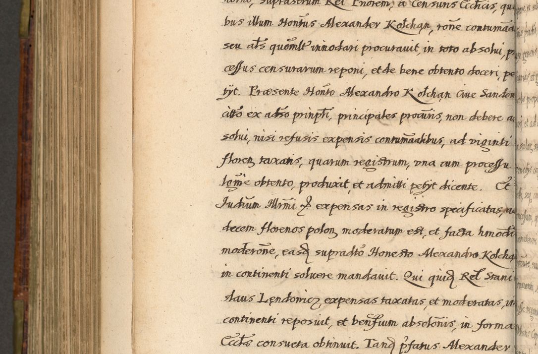 Zdjęcie nr 765 dla obiektu archiwalnego: Acta episcopalia R. D. Jacobi Zadzik, episcopi Cracoviensis et ducis Severiae annorum 1639 et 1640. Volumen II