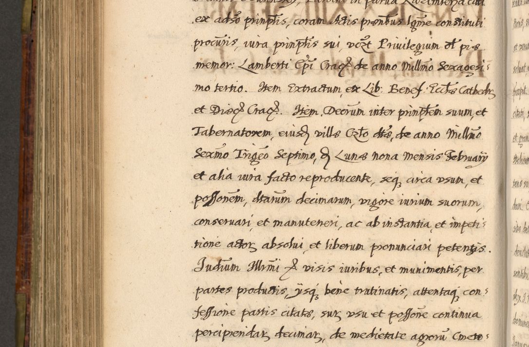 Zdjęcie nr 751 dla obiektu archiwalnego: Acta episcopalia R. D. Jacobi Zadzik, episcopi Cracoviensis et ducis Severiae annorum 1639 et 1640. Volumen II