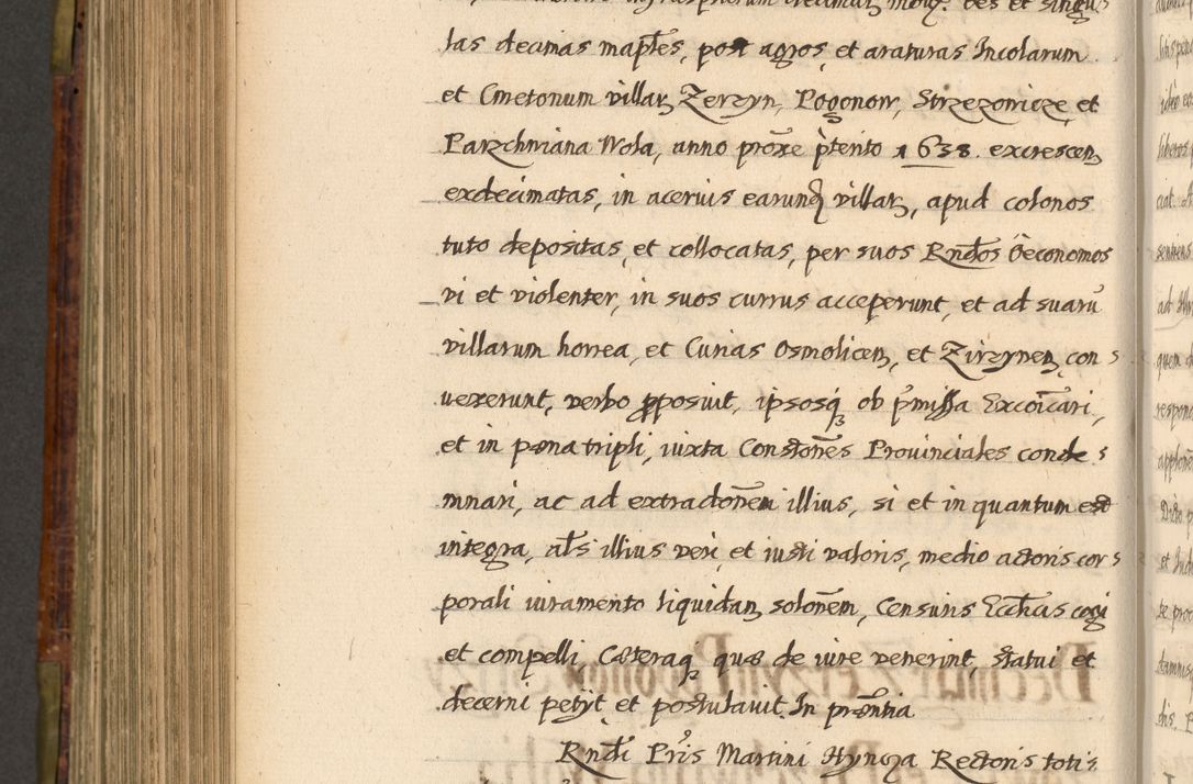 Zdjęcie nr 745 dla obiektu archiwalnego: Acta episcopalia R. D. Jacobi Zadzik, episcopi Cracoviensis et ducis Severiae annorum 1639 et 1640. Volumen II