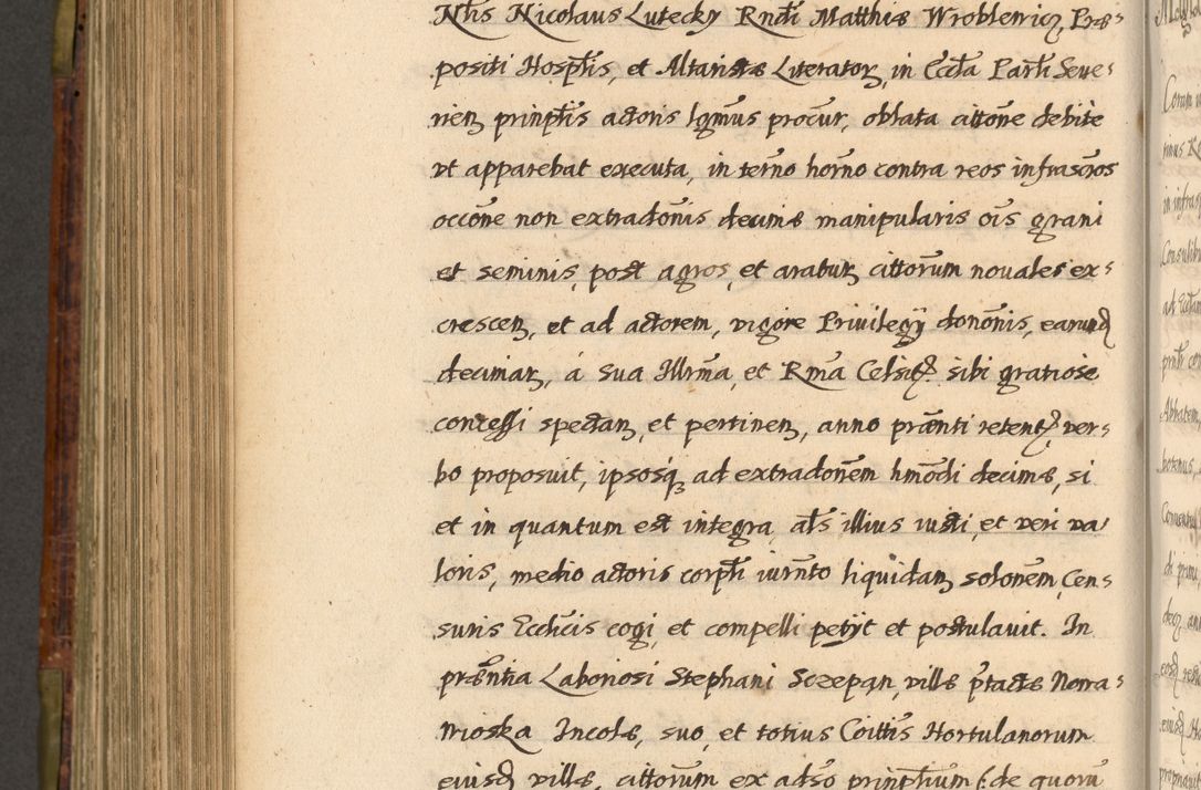 Zdjęcie nr 741 dla obiektu archiwalnego: Acta episcopalia R. D. Jacobi Zadzik, episcopi Cracoviensis et ducis Severiae annorum 1639 et 1640. Volumen II