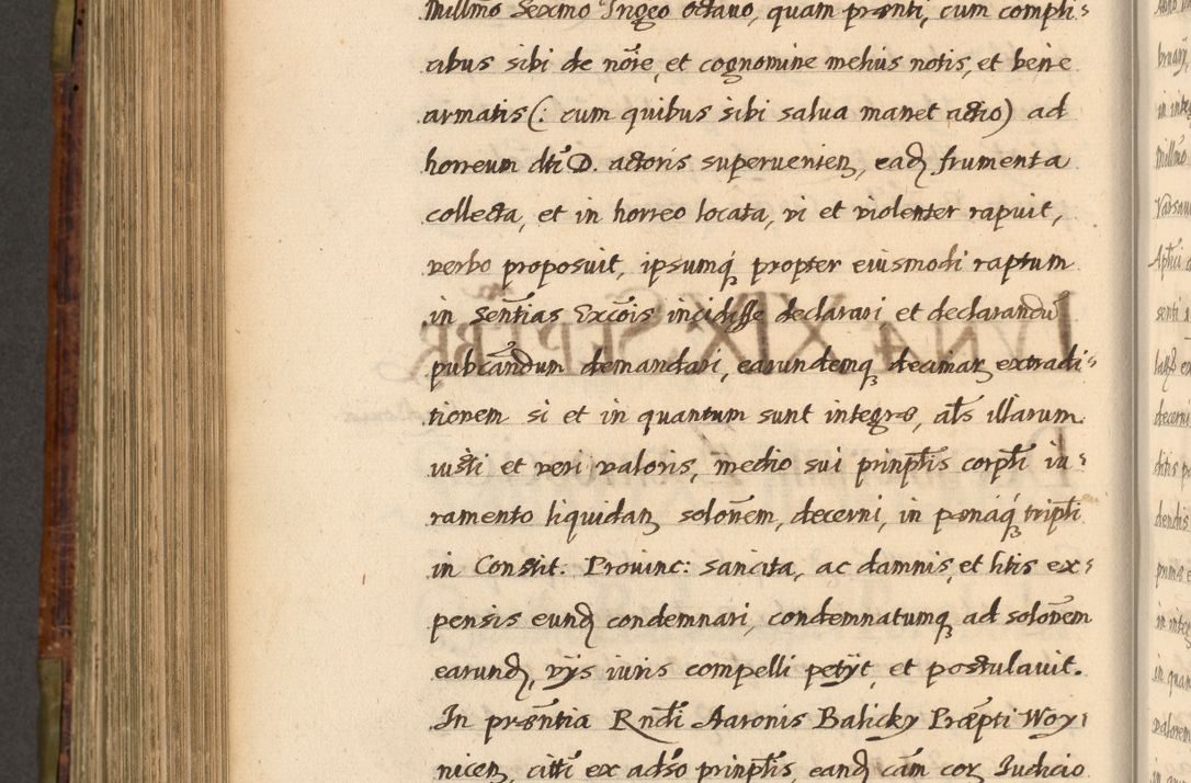 Zdjęcie nr 735 dla obiektu archiwalnego: Acta episcopalia R. D. Jacobi Zadzik, episcopi Cracoviensis et ducis Severiae annorum 1639 et 1640. Volumen II