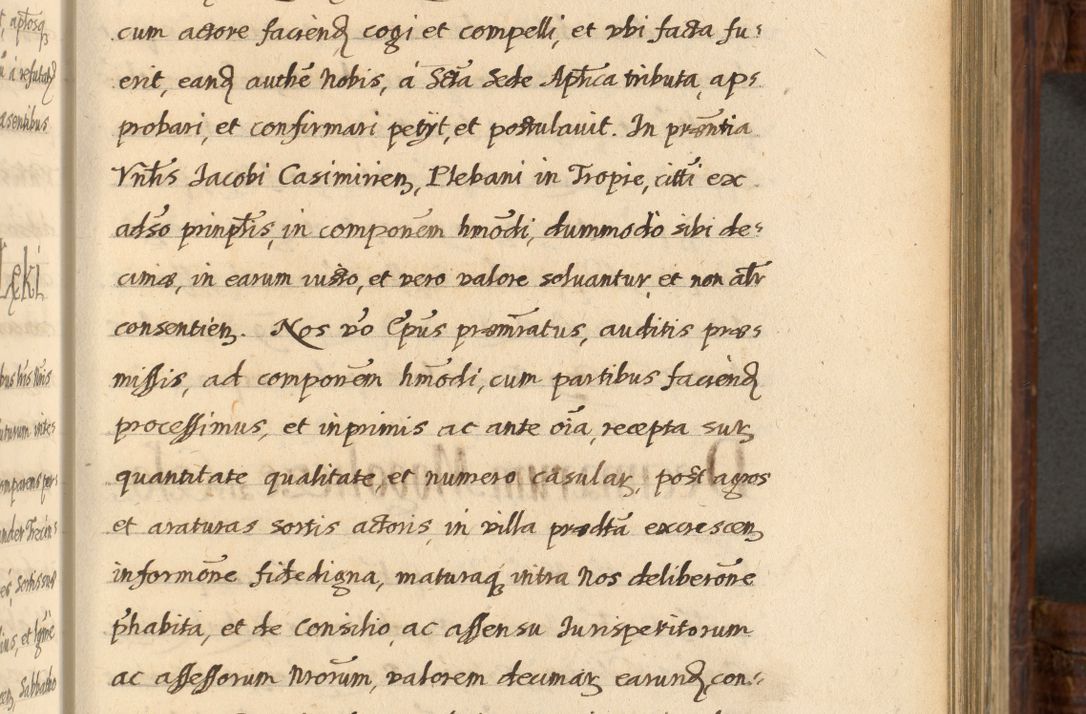 Zdjęcie nr 738 dla obiektu archiwalnego: Acta episcopalia R. D. Jacobi Zadzik, episcopi Cracoviensis et ducis Severiae annorum 1639 et 1640. Volumen II