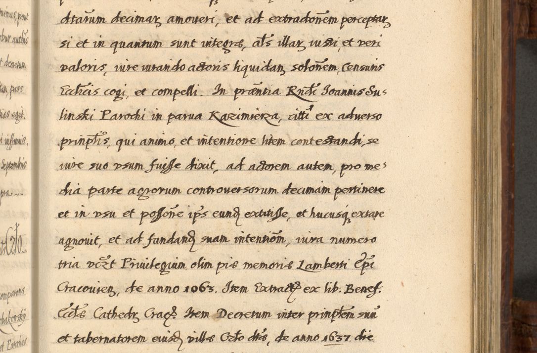 Zdjęcie nr 740 dla obiektu archiwalnego: Acta episcopalia R. D. Jacobi Zadzik, episcopi Cracoviensis et ducis Severiae annorum 1639 et 1640. Volumen II