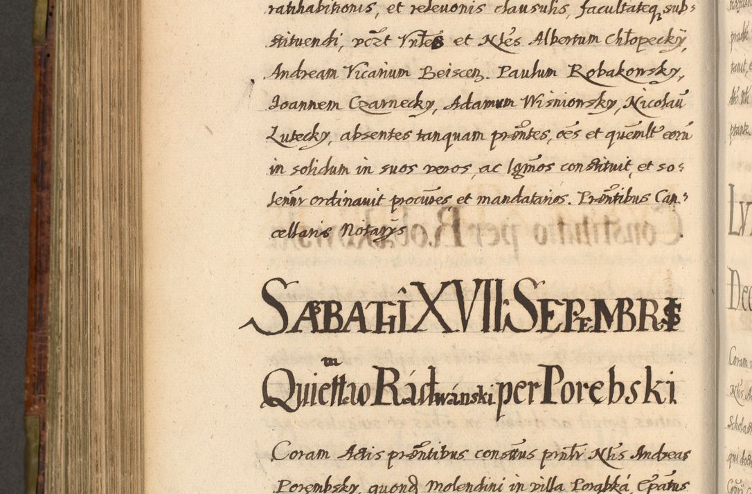 Zdjęcie nr 733 dla obiektu archiwalnego: Acta episcopalia R. D. Jacobi Zadzik, episcopi Cracoviensis et ducis Severiae annorum 1639 et 1640. Volumen II