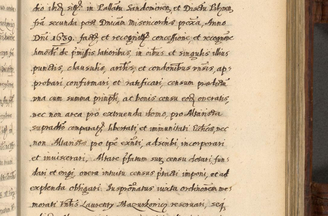 Zdjęcie nr 728 dla obiektu archiwalnego: Acta episcopalia R. D. Jacobi Zadzik, episcopi Cracoviensis et ducis Severiae annorum 1639 et 1640. Volumen II