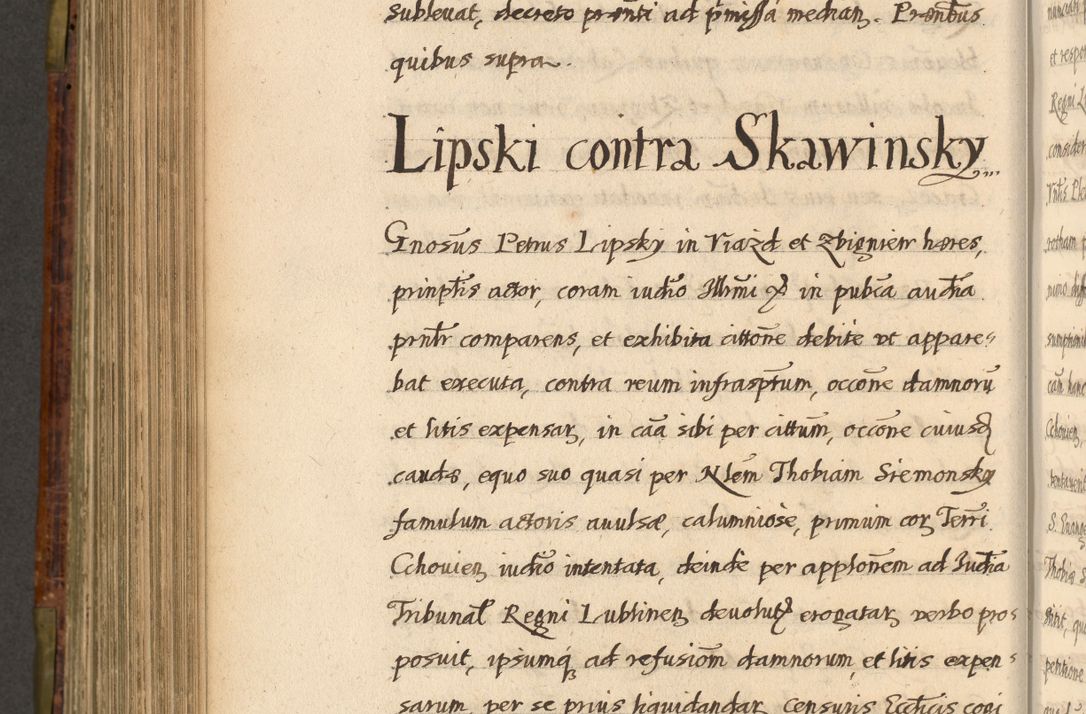 Zdjęcie nr 721 dla obiektu archiwalnego: Acta episcopalia R. D. Jacobi Zadzik, episcopi Cracoviensis et ducis Severiae annorum 1639 et 1640. Volumen II