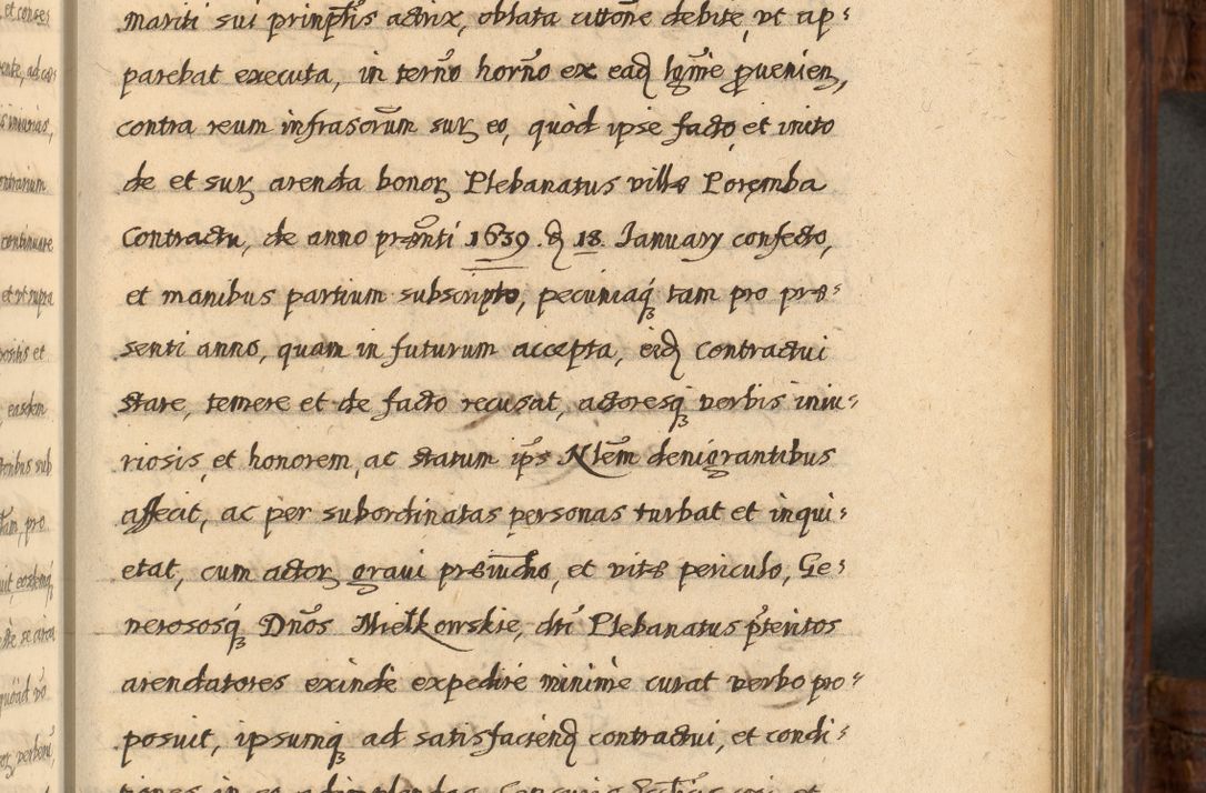 Zdjęcie nr 714 dla obiektu archiwalnego: Acta episcopalia R. D. Jacobi Zadzik, episcopi Cracoviensis et ducis Severiae annorum 1639 et 1640. Volumen II