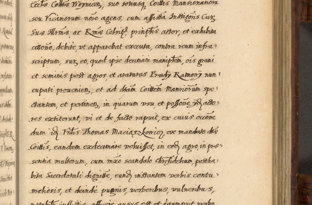 Zdjęcie nr 712 dla obiektu archiwalnego: Acta episcopalia R. D. Jacobi Zadzik, episcopi Cracoviensis et ducis Severiae annorum 1639 et 1640. Volumen II