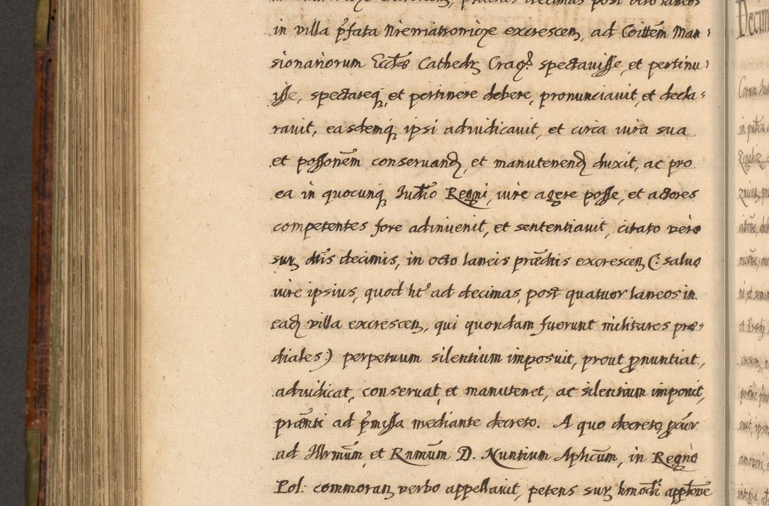 Zdjęcie nr 709 dla obiektu archiwalnego: Acta episcopalia R. D. Jacobi Zadzik, episcopi Cracoviensis et ducis Severiae annorum 1639 et 1640. Volumen II