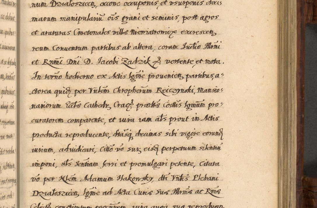 Zdjęcie nr 708 dla obiektu archiwalnego: Acta episcopalia R. D. Jacobi Zadzik, episcopi Cracoviensis et ducis Severiae annorum 1639 et 1640. Volumen II