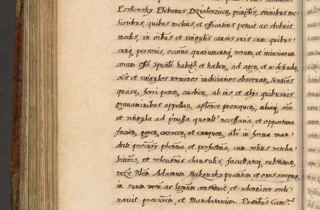 Zdjęcie nr 707 dla obiektu archiwalnego: Acta episcopalia R. D. Jacobi Zadzik, episcopi Cracoviensis et ducis Severiae annorum 1639 et 1640. Volumen II