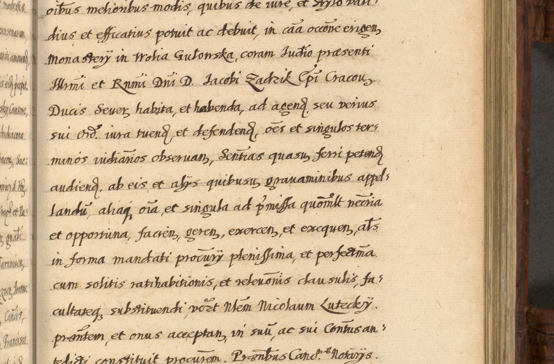 Zdjęcie nr 704 dla obiektu archiwalnego: Acta episcopalia R. D. Jacobi Zadzik, episcopi Cracoviensis et ducis Severiae annorum 1639 et 1640. Volumen II