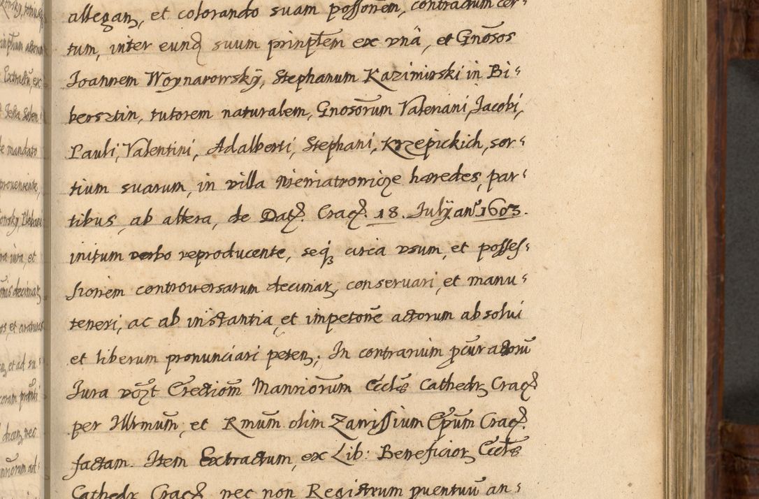 Zdjęcie nr 706 dla obiektu archiwalnego: Acta episcopalia R. D. Jacobi Zadzik, episcopi Cracoviensis et ducis Severiae annorum 1639 et 1640. Volumen II