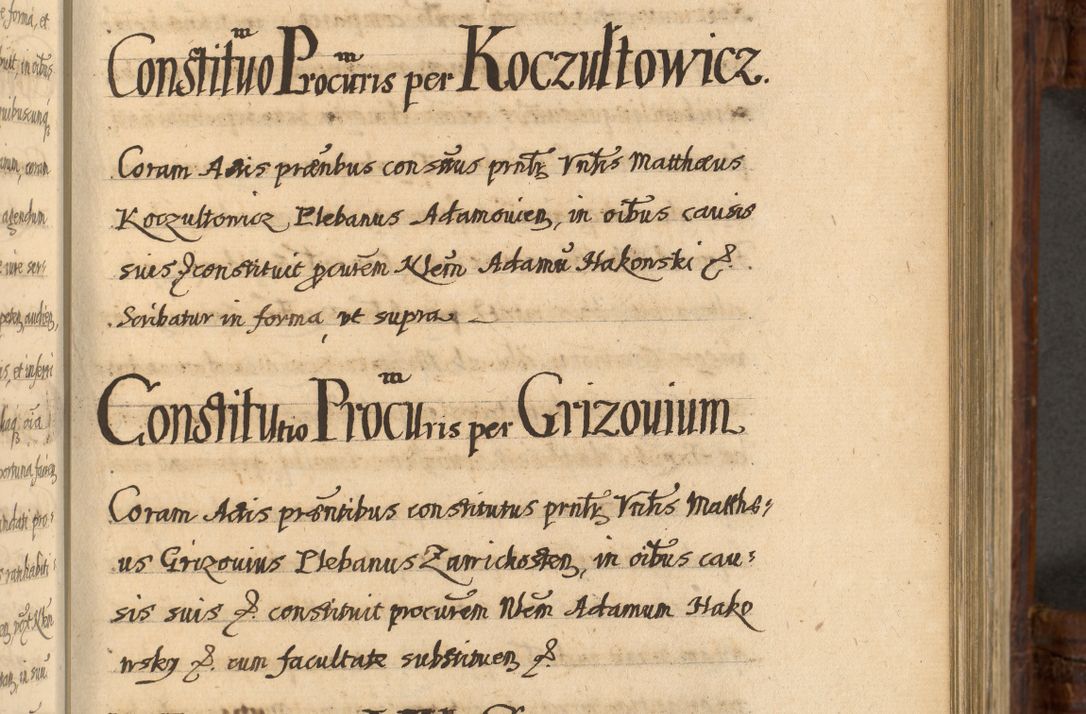 Zdjęcie nr 700 dla obiektu archiwalnego: Acta episcopalia R. D. Jacobi Zadzik, episcopi Cracoviensis et ducis Severiae annorum 1639 et 1640. Volumen II