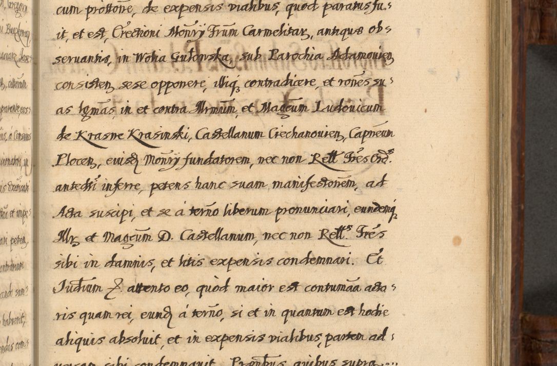 Zdjęcie nr 696 dla obiektu archiwalnego: Acta episcopalia R. D. Jacobi Zadzik, episcopi Cracoviensis et ducis Severiae annorum 1639 et 1640. Volumen II