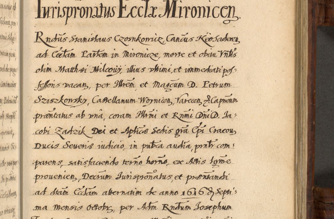 Zdjęcie nr 686 dla obiektu archiwalnego: Acta episcopalia R. D. Jacobi Zadzik, episcopi Cracoviensis et ducis Severiae annorum 1639 et 1640. Volumen II