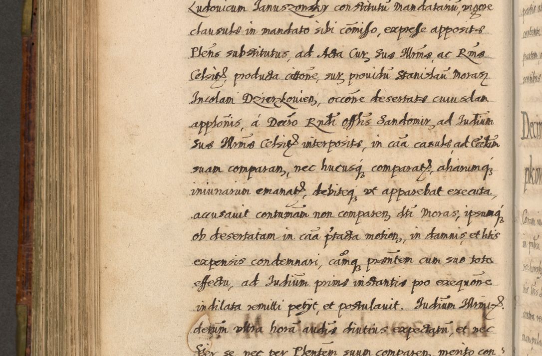 Zdjęcie nr 679 dla obiektu archiwalnego: Acta episcopalia R. D. Jacobi Zadzik, episcopi Cracoviensis et ducis Severiae annorum 1639 et 1640. Volumen II