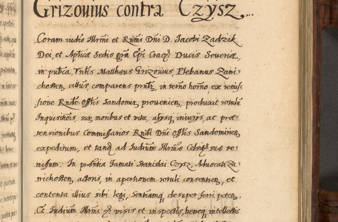 Zdjęcie nr 674 dla obiektu archiwalnego: Acta episcopalia R. D. Jacobi Zadzik, episcopi Cracoviensis et ducis Severiae annorum 1639 et 1640. Volumen II