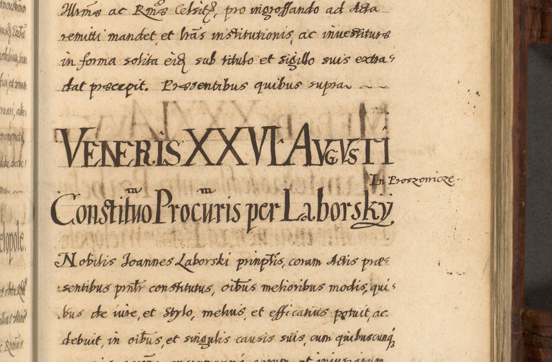Zdjęcie nr 666 dla obiektu archiwalnego: Acta episcopalia R. D. Jacobi Zadzik, episcopi Cracoviensis et ducis Severiae annorum 1639 et 1640. Volumen II