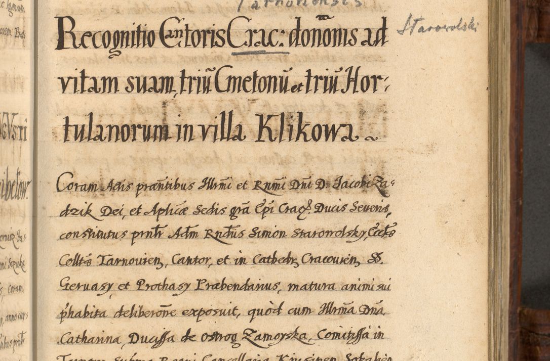 Zdjęcie nr 668 dla obiektu archiwalnego: Acta episcopalia R. D. Jacobi Zadzik, episcopi Cracoviensis et ducis Severiae annorum 1639 et 1640. Volumen II