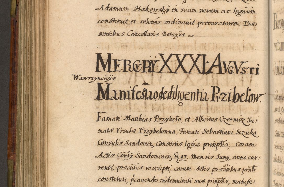 Zdjęcie nr 667 dla obiektu archiwalnego: Acta episcopalia R. D. Jacobi Zadzik, episcopi Cracoviensis et ducis Severiae annorum 1639 et 1640. Volumen II