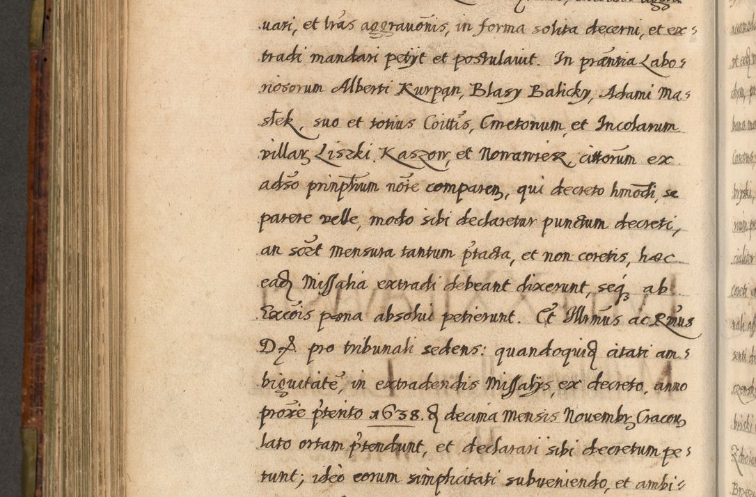 Zdjęcie nr 661 dla obiektu archiwalnego: Acta episcopalia R. D. Jacobi Zadzik, episcopi Cracoviensis et ducis Severiae annorum 1639 et 1640. Volumen II