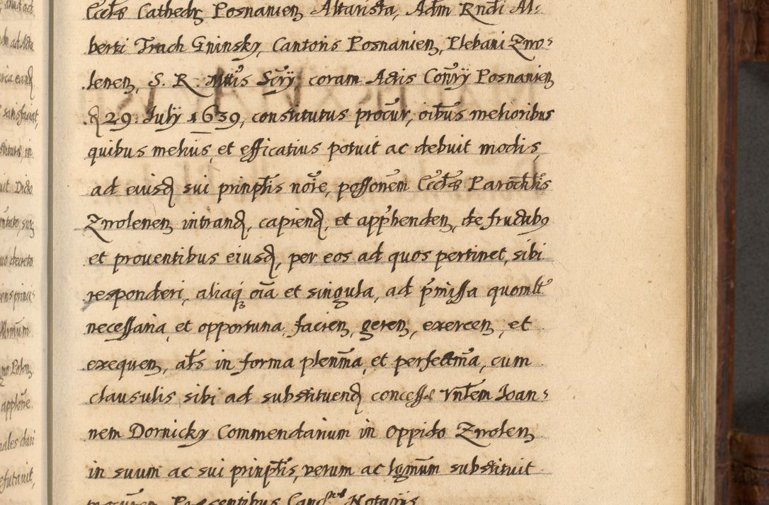Zdjęcie nr 654 dla obiektu archiwalnego: Acta episcopalia R. D. Jacobi Zadzik, episcopi Cracoviensis et ducis Severiae annorum 1639 et 1640. Volumen II