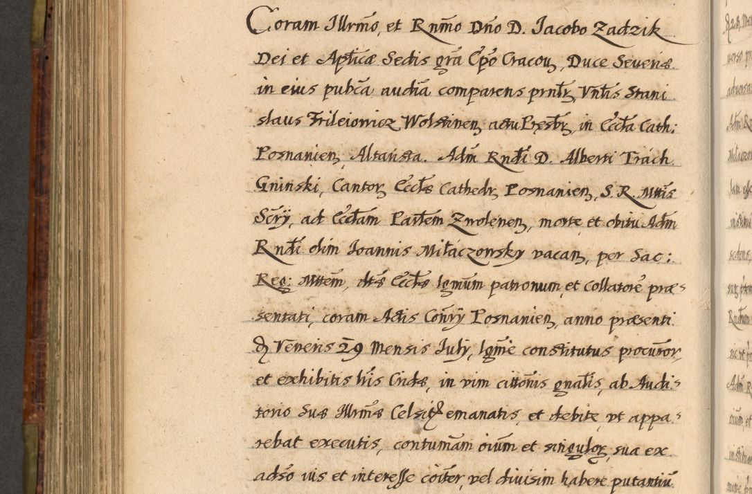Zdjęcie nr 651 dla obiektu archiwalnego: Acta episcopalia R. D. Jacobi Zadzik, episcopi Cracoviensis et ducis Severiae annorum 1639 et 1640. Volumen II