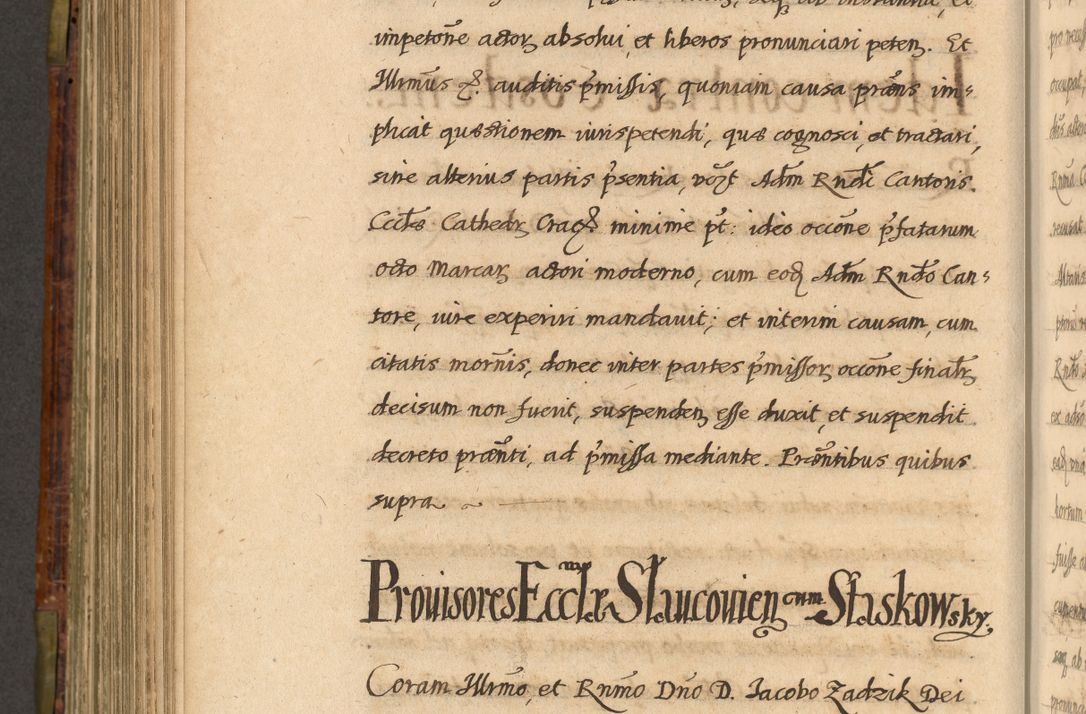 Zdjęcie nr 647 dla obiektu archiwalnego: Acta episcopalia R. D. Jacobi Zadzik, episcopi Cracoviensis et ducis Severiae annorum 1639 et 1640. Volumen II