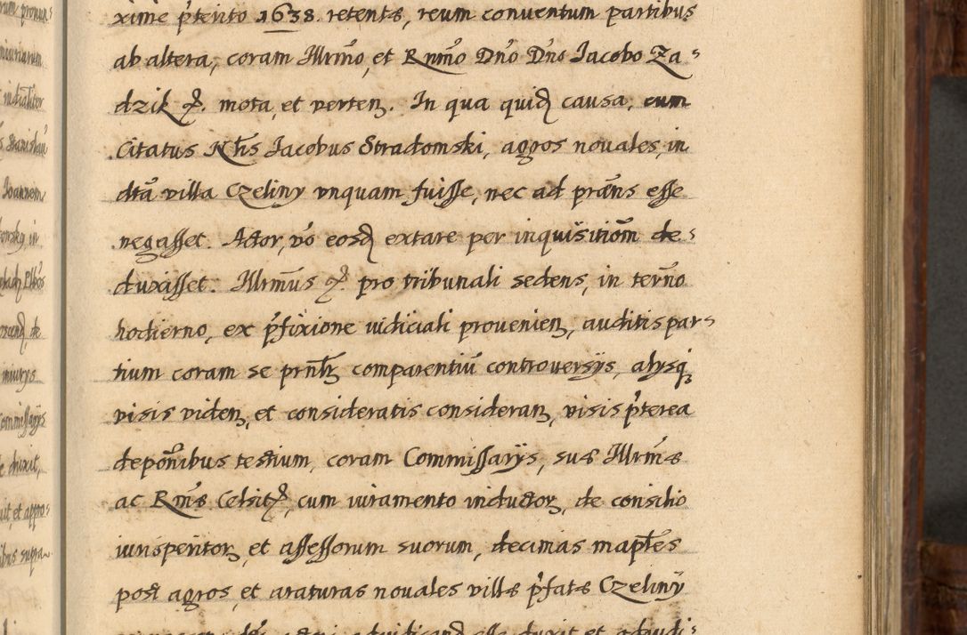 Zdjęcie nr 650 dla obiektu archiwalnego: Acta episcopalia R. D. Jacobi Zadzik, episcopi Cracoviensis et ducis Severiae annorum 1639 et 1640. Volumen II