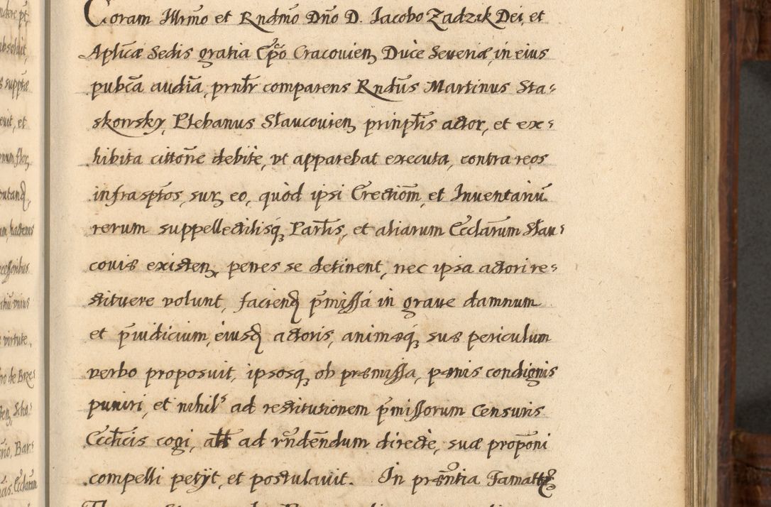 Zdjęcie nr 644 dla obiektu archiwalnego: Acta episcopalia R. D. Jacobi Zadzik, episcopi Cracoviensis et ducis Severiae annorum 1639 et 1640. Volumen II